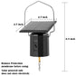 Solarpowered Wind Spinner Motor, Rotating Solar Energy Operated Motor For Wind Chimes And Sun Catchers, Hanging Display For Gard