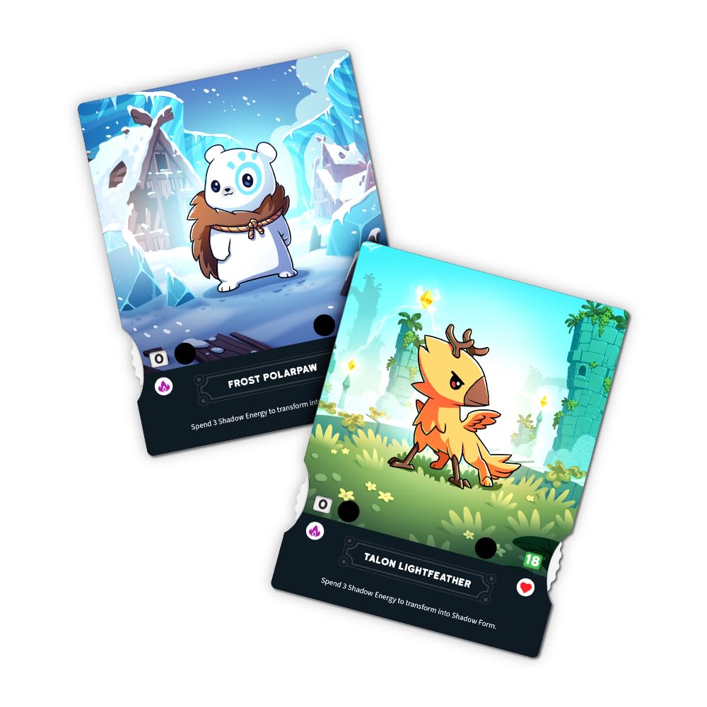 Unstable Games Casting Shadows: The Ice Storm Expansion Pack - Card Game Expansion, Model 6963-CS-EXP1, Paper Material