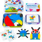 The Colorful Creatures Shapes Arranger