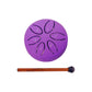 Secret Desire Steel Drum 3 Inch 6 Notes Percussion Instrument For Yoga Musical Kids Violet