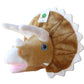 Adore 13'' Denver The Triceratops Dinosaur Stuffed Animal Plush Walltoy Wall Mount