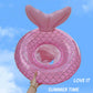 New Baby Swimming Pool Floats For Toddler Kids 0-8 Years Under 44Lb, Inflatable Swim Ring Water Raft With Seat And Handle For Summer Beach Outdoor Children Infant Bath Toys (Pink Mermaid 2)