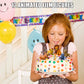 Minaso 12-Pc Mini Animal Action Figures, Collectible Toys For Kids, Perfect For Cake Toppers & Desktop Decorations