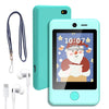 PTHTECHUS Kids Phone Toy for Boys Girls, 3.8 ''Touch Screen Toddler Smartphone with Fun Cameras 16 Games MP3 Music Player Audio 