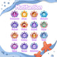 Waterproof Smart Watch For Kids 3-12 Years Boys Girls Learning Toys With 26 Puzzle Games Pedometer Camera Video Recording Music Player Alarm Timer Hd Touchscreen Toddler Watch Birthday Gift