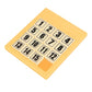 BNF15 Slide Number Puzzle Brain Teasers Portable for Game Toddler Yellow|Toys & Hobbies|Educational|Other Educational Toys