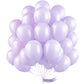 Partywoo 50Pcs Pearl Light Purple Balloons, 12Inch, Latex, For Balloon Garland, Birthday, Wedding Decorations