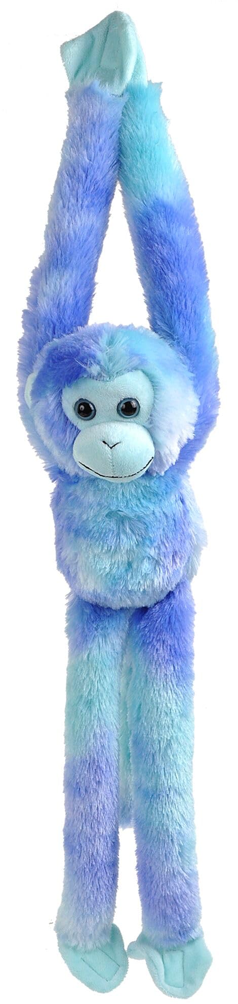 Wild Republic Vibe Brights Blue Monkey Stuffed Animal  20