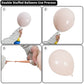 Double Stuffed Nude Balloon Garland Kit, 109 Pcs Beige Nude Balloon Arch Kit With Metallic Rose Gold Balloons, Boho Neutral Ball