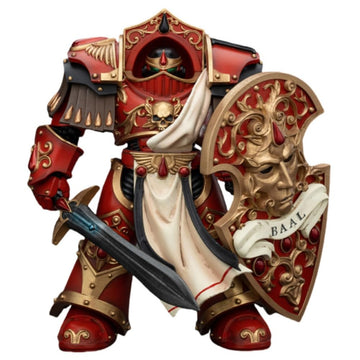 JOYTOY Warhammer The Horus Heresy Blood Angels Crimson Paladins Squad Crimson Paladin 2, 1:18 Scale Action Figure Mecha Joy Toy 
