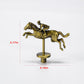 Metal Horse for Horse Racing Board Game, 5 Colors Chips, Gold  4, Rose Gold  4, Black  3