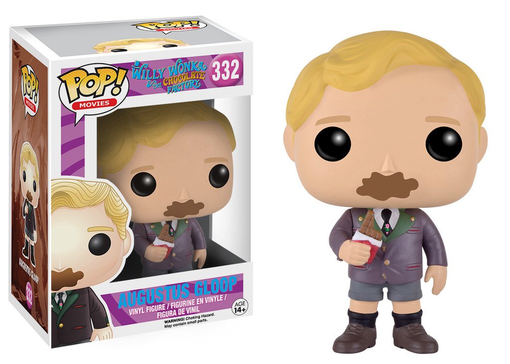 Funko Pop Movies: Willy Wonka Augustus Gloop Action Figure