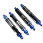 FLMLF Aluminum Front and Rear Oil Shocks Kit Blue Shocks Oil Filled For 1/5 Rc car Hpi Baja 5B SS 5T 5SC RC Car Parts