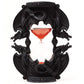 Ptc 7.38 Inch Black Dual Dragon Sand Timer Hourglass Statue Figurine