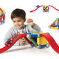 Smartmax Stunt Cars (Basic Stunt) Stem Magnetic Discovery Building Set With Moving Vehicles Featuring Safe, Extra-Strong, Oversized Building Pieces For Ages 3+