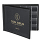 Mudor Coin Collection Holder Album For Collectors, 240 Pockets Coin Collection Book Office Supplies