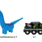 Brio World – 36096 Dinosaur Battery Train | Toy Train For Kids Aged 3 Years Up