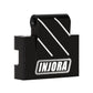 INJORA Rear Axle Truss Upper Link Mount CNC Aluminum Accessories for Axial SCX24 C10 JLU Gladiator Bronco Upgrade Part (Black)