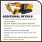 CAT Caterpillar 352 Ultra High Demolition Hydraulic Excavator with Operator and Two Interchangeable Booms High Line Series 1/50