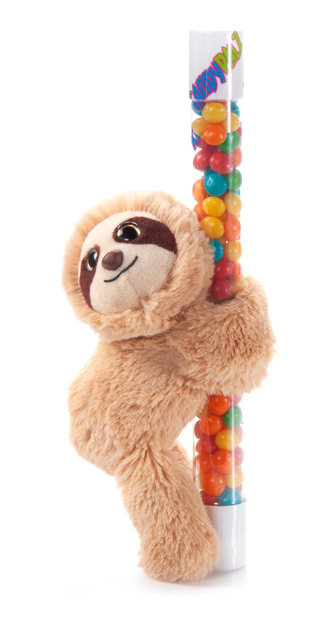 The Petting Zoo Sloth Stuffed Animal Plushie Slap Bracelet, Gifts For Kids, Candypalz, Zoologee Sloth Plush Toy