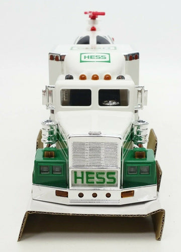 Hess Gasoline Truck Transporter with Helicopter 2006