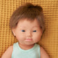 Miniland Doll 15'' Caucasian Boy With Down Syndrome (Box) - Made In Spain, Anatomically Correct, Quality