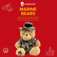 ZZZ Bears SGT Sleeptight Marine Teddy Bear with Storybook & Sleep System, Comforting Gift for Marine Kids, Helps with Bedtime Ro