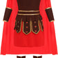 Gorkonpy Knight Costume Kids Boys Roman Soldier Gladiator Costume Halloween Party Dress Up (4-5 Years)