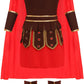 Gorkonpy Knight Costume Kids Boys Roman Soldier Gladiator Costume Halloween Party Dress Up (8-9 Years)