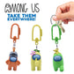 Just Toys LLC Among Us Surprise Bundle - Collectible Figures, Backpack Hangers, Mini & Micro Figures, Multi Color