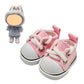 2025 New Version Doll Shoes  1 Pair enhanced Pink Canvas Shoes  Perfect Match for bubu Clothes  Shoes for 15&17cm Doll Accessories