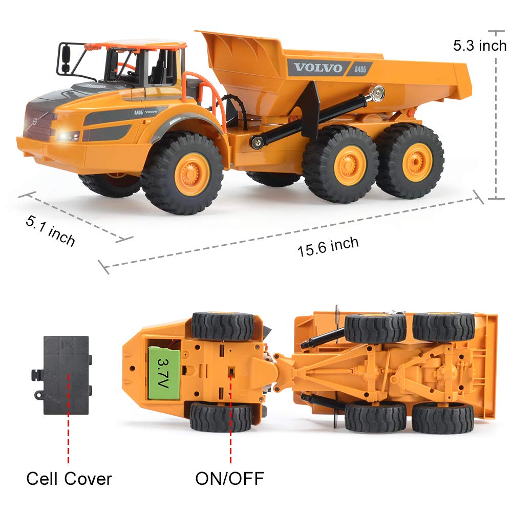 RC Dump Truck with Hauler