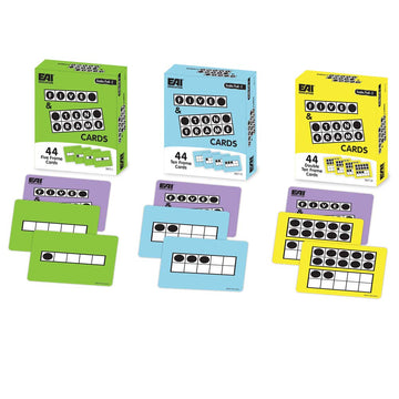 Eai Education Five And Ten Frame Cards