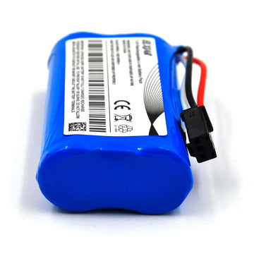 Coonyard (4-Pack) 7.4V 1500mAh 2S Rechargeable Li-ion Battery with SM-3P Plug and USB Charger Cable for RC Tank RC Toy, G03060R