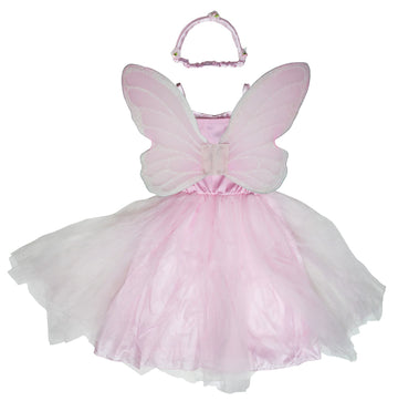 Petitebella Fairy Costume Dress 1-10Y (Pink, 8-10 Years)