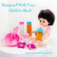 Saiburaz Baby Doll Bottle Accessories Toys Baby Doll Magic Bottles Playset Disappearing Bottles With Pacifier For Little Girls (Big Set(For 12-18' Doll))