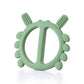 Haakaa Silicone Crab Baby Teether,Teething Toys,360 Baby Toothbrush Head For Infant Self-Brushing Training,Food-Grade Silicone,P