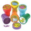 The Dreidel Company Dinosaur Stampers Theme Self-Ink Stamps for Kids, Crafts Party Favors, Assorted, 1.4 Inch Stamp (6-Pack)