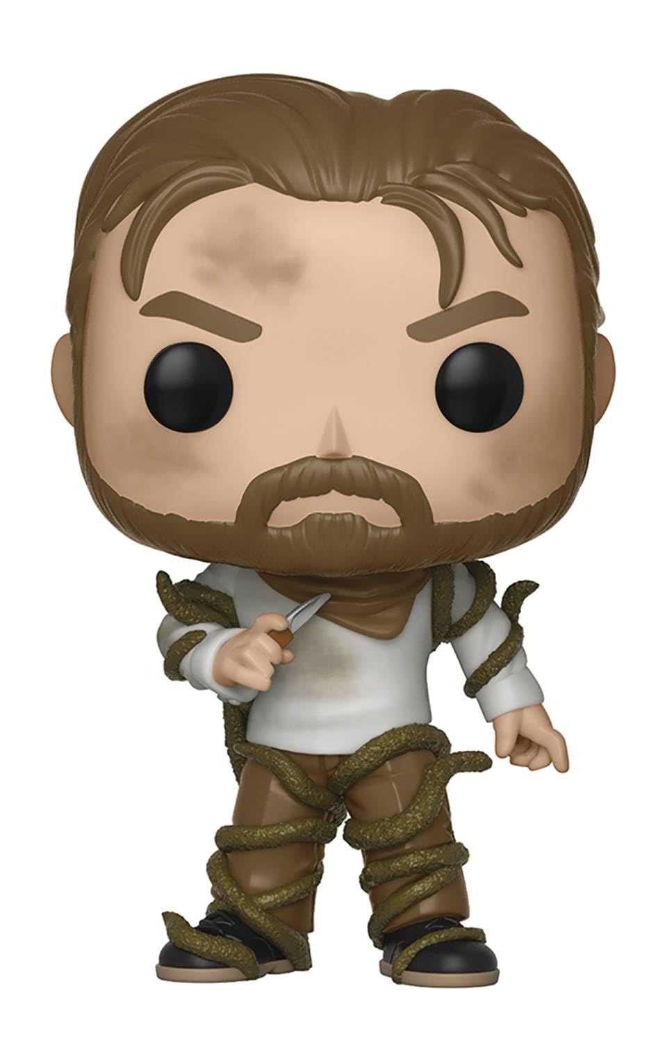 Funko POP! TV - Stranger Things Hopper with Vines, 3.75" Vinyl Figure, Multicolor, Model 31022