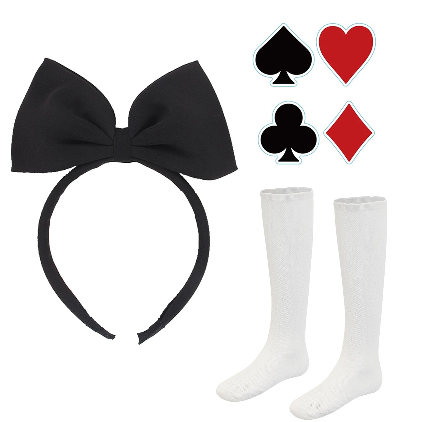 Hmprt Halloween Costume For Girls, Bule Peter Pan Callar Princess Dress, White Apron And Black Headband - 6