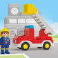 Playmobil Junior Fire Truck Ladder Unit - Multicolor Plastic Model 71683