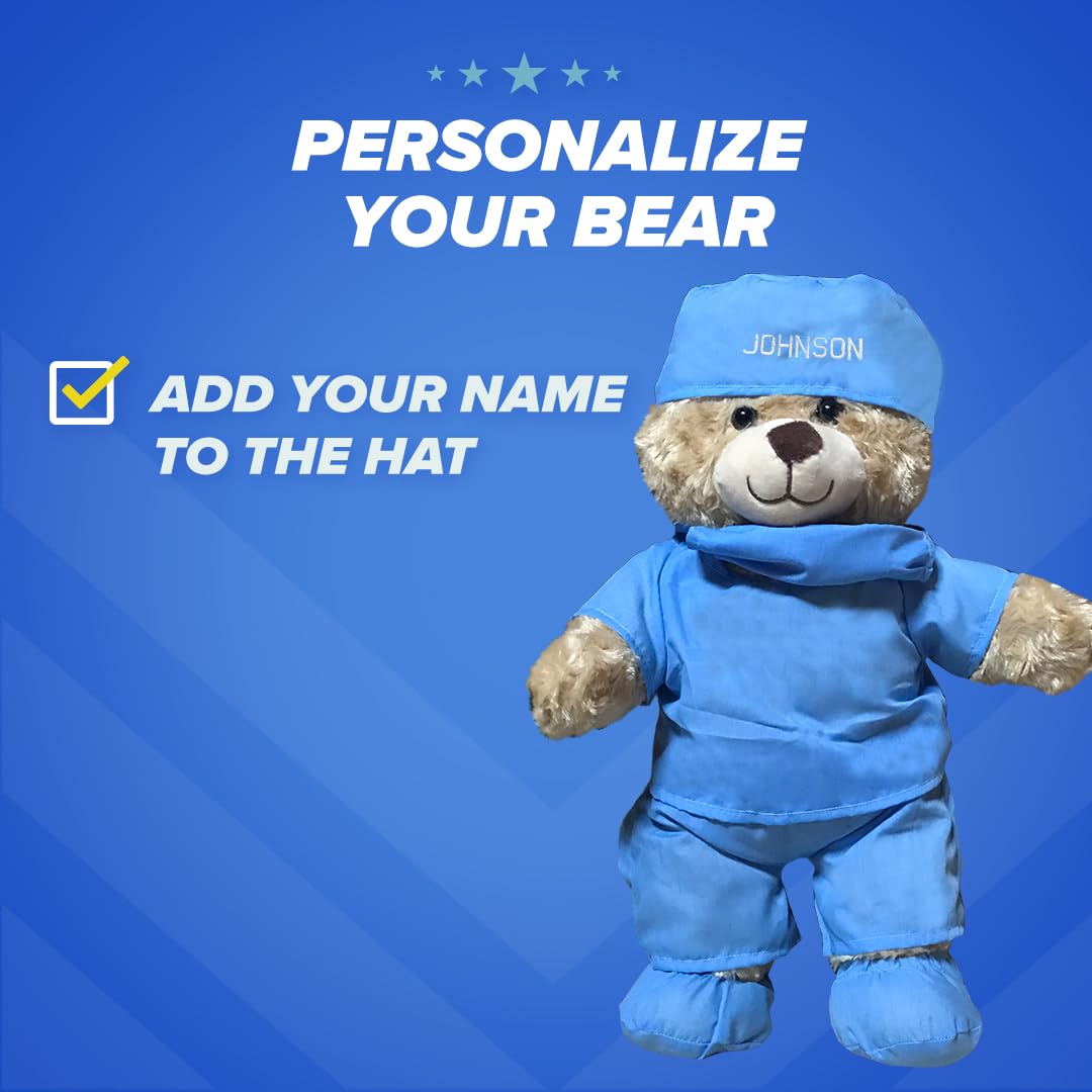 Zzz Bears Personalized Nurse Teddy Bear
