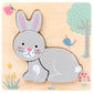 Enakshi Wooden Animal Puzzle Building Block Jigsaw Educational Toys PreSchool Gift Rabbit|Toys & Hobbies | Educational | Other 