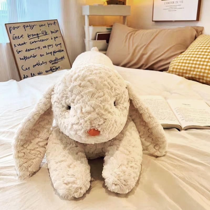 Ryttir Ultra Soft Stuffed Bunny Stuffed Animal Plush Pillow- 40'' Long Fluffy Rabbit Hugging Toy,Hypoallergenic Bunny Toys For K