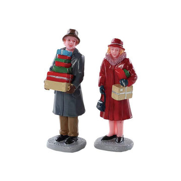 Lemax Village Collection Mailing Frenzy Set Of 2# 82609