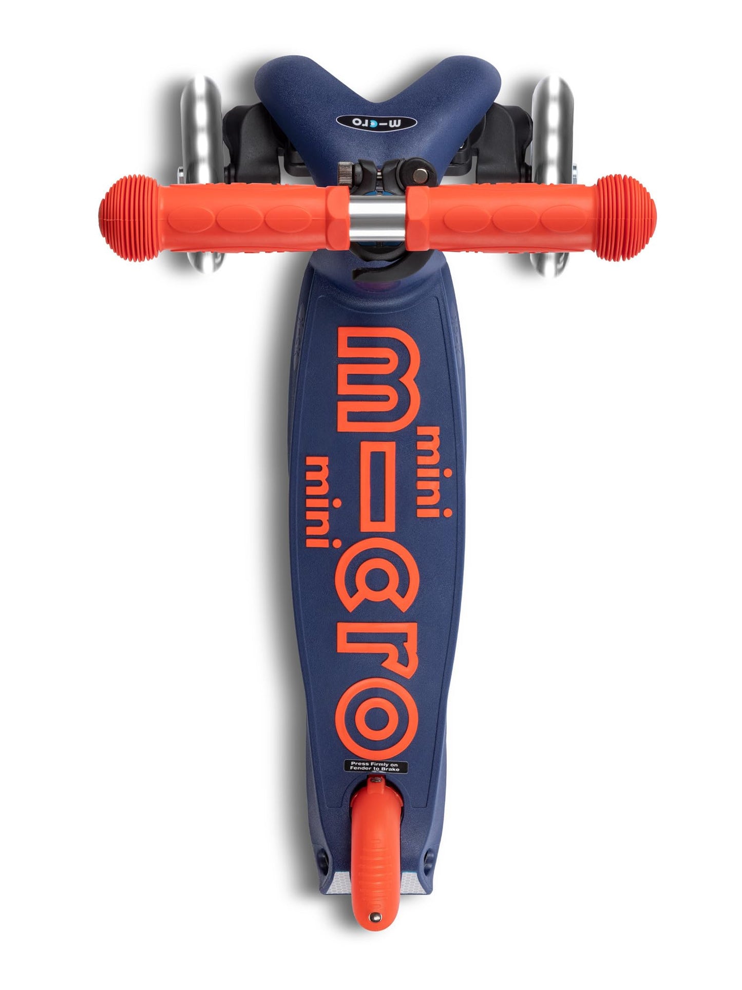 Micro Kickboard - Mini Deluxe Foldable Led Scooter, 3-Wheeled, Lean-To-Steer, Swiss-Designed Micro Scooter With Led Light-Up Whe