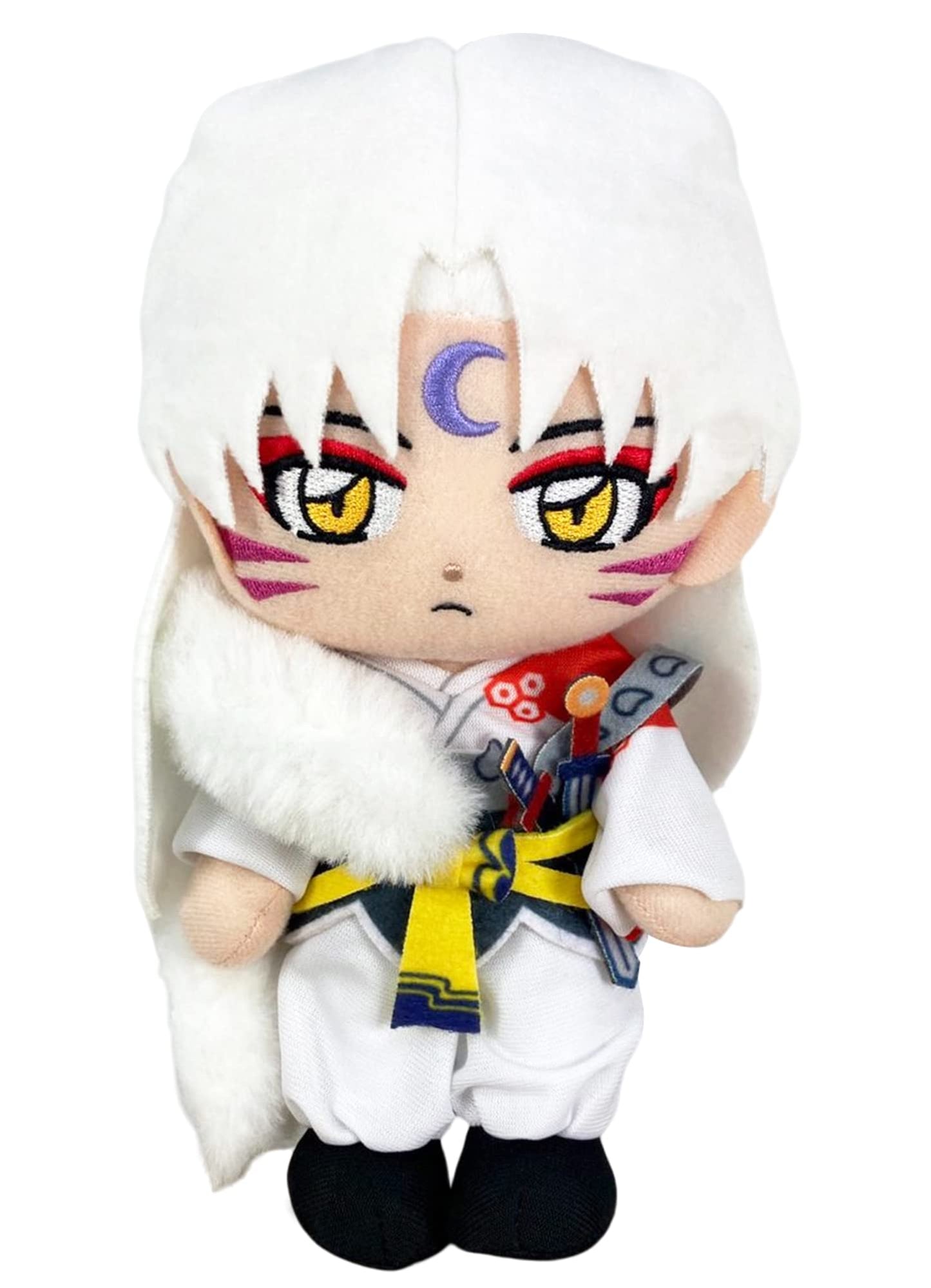 Great Eastern Entertainment Inu Yasha Sesshomaru Movable Plush 8" - Multi Polyester 77336