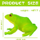 Funscene Artrpoy Reptile Figurine Soft Rubber Toy, Tropical Jungle Animals With Frog, Tpr Super Stretch Toy For Kids, Perfect Fo