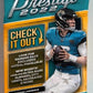 2022 Panini Prestige Football Hanger Pack Trading Cards