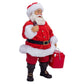 10.5-Inch Coke Santa With Cooler Table Piece